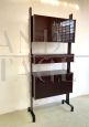 Small vintage RB Rossana modular bookcase in mahogany, 1950s                           
                            