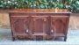 Large antique Provençal sideboard with 3 doors from the 1700s