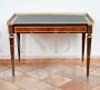 Antique French Napoleon III desk with bronze details   