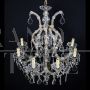 Maria Teresa chandelier in Bohemian crystal with 8 lights