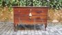 Antique Louis XV low chest of drawers with two drawers 