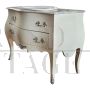 Baroque style bathroom vanity unit with sink and drawer