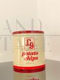 Vintage Potato Chips El-Ge Tin Can               
                            