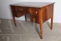 Antique Louis Philippe desk in walnut finished in all sides, mid-19th century     