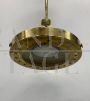 Pair of pendant lights attr. Stilnovo in brass