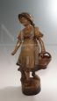 Goldscheider sculpture of a girl in terracotta