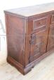 Antique sideboard from the 17th century, Louis XIV era, in walnut