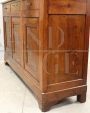 Large antique Louis Philippe sideboard with 3 doors in cherry wood, 1800s