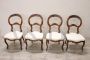 Set of four antique Louis Philippe chairs, 19th century