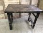 Workshop table in iron and cast iron