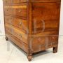 Antique capuchin chest of drawers in walnut from the Louis Philippe era, 19th century Italy