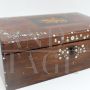 Antique Napoleon III jewelery box with mother-of-pearl inlays