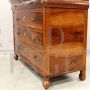 Classic capuchin antique chest of drawers from the Charles X era, 19th century Italy