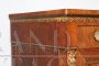 Antique Italian Umbrian sideboard from the Empire era in walnut, 1830