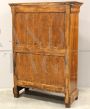 Antique Louis Philippe tallboy dresser in walnut, in 19th century