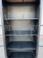 Industrial metal wardrobe or pantry cabinet