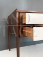 Gio Ponti 1950s desk in mahogany