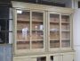 Large vintage bookcase in lacquered fir, Italy 1920s