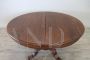 Antique table in solid walnut extendable up to 4 meters, mid-19th century