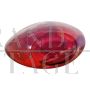 Sculpture by Alessandro Barbaro in red Murano glass