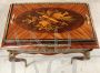 Antique Napoleon III jardiniere planter coffee table with inlays