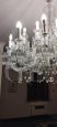 Crystal chandelier from the 80s with 24 light