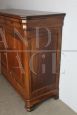 Antique Louis Philippe era Capuchin sideboard in solid walnut, 1850