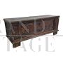 Antique richly carved 18th century chest