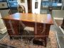 Antique 18th century Italian Lombard desk in inlaid walnut