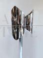 Design floor lamp attributable to Francois Monnet in steel