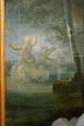 Pair of antique French oil paintings on canvas depicting Nymphs