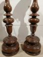 Pair of 17th century candlesticks