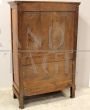 Antique Empire secretaire in walnut from the 19th century