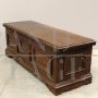 Antique wooden chest in walnut, Italy 18th century