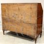 Antique Louis XVI bureau chest of drawers in walnut, Italy 18th century