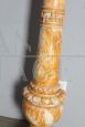 Antique yellow marble column from the 19th century