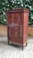 Antique mahogany veneered tallboy chest of drawers