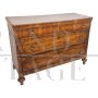 Antique Piedmontese chest of drawers from the 18th century from the Directoire period