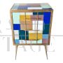 Small dresser in vintage style in Murano glass