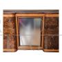 Large art deco sideboard in briarwood with central mirror