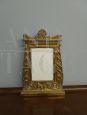 Antique gilded cataloging frame from the mid-19th century