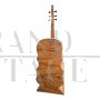 Art Deco dresser in briar in the shape of a double bass