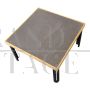 Naviglio coffee table by Piero de Martini for Cassina with slate blackboard top