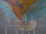 1950s world globe, Replogles Globes, USA