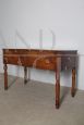 Antique Lombard desk in walnut, Louis Philippe period