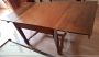 Extendable antique liberty table in solid cherry