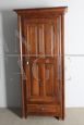 Antique Provençal cupboard or wardrobe in walnut with one door, 18th century 