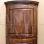 Antique rounded corner cupboard from the Louis XVI period, 18th century