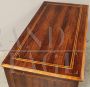 Antique Louis XV dresser in inlaid rosewood, 18th century Italy