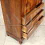 Antique Louis Philippe capuchin secretaire in walnut, 19th century